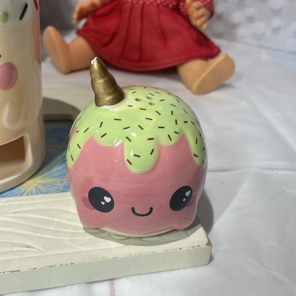 Kawaii 🍪 Santa cookie mug & unicorn S & P bundle - Picture 6 of 12